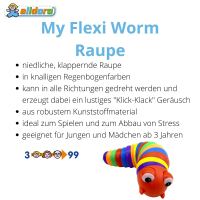 Flexi Worm Raupe - Fidget Slug