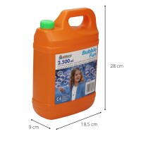 Seifenblasenflüssigkeit, 2,5 Liter Nachfüllkanister