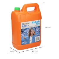 Seifenblasenflüssigkeit, 5 Liter Nachfüllkanister