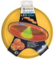 LED Wurfscheibe orange