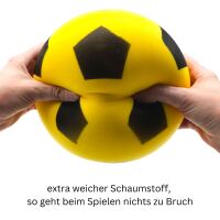 Schaumstoffball gelb