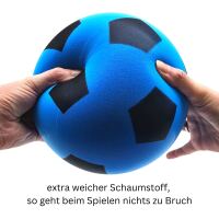 Schaumstoffball blau