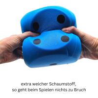 Schaumstoffwürfel blau