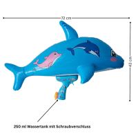 aufblasbare Wasserpistole Delfin