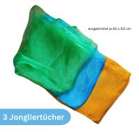 Jonglierset im Rucksack