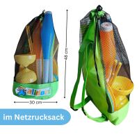 Jonglierset im Rucksack