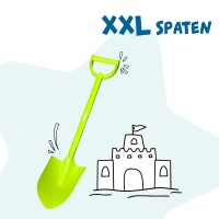 XXL Kinderschaufel spitz, 63 cm