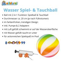 Wasser Spiel- & Tauchball