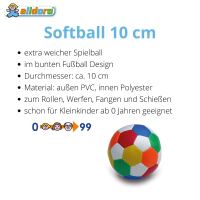 Softball Ø 10 cm, bunt